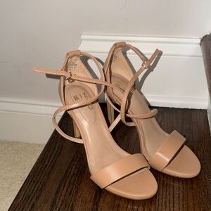 Mix No. 6 Nude Strappy Heels